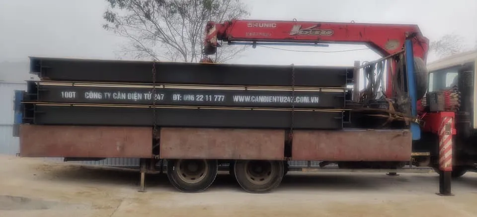 Khung bàn cân thép 100 tấn lắp đặt tại nhà máy Đại An Tín khung-ban-can-thep-100-tan-gia-tot-nhat-thi-truong